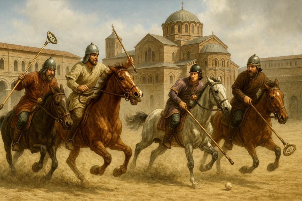 Byzantské tzykanion: Hra císařů mezi pólem a smrtelným rizikem